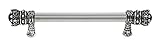 Carpe Diem Hardware 6920-9OX Crowning Glory King George 6-Inch O.C. with Semi-Precious Stone, Chalic