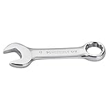 Powerbuilt 641794 Metric Mirror Polish 17 mm Stubby Combination Wrench [並行輸入品]