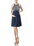 Momo Maternity DRESS レディース US サイズ: Large カラー: ブルー