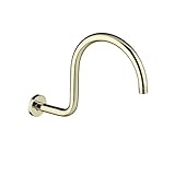 Jado 860 / 812 / 167 12-inch Shepherd 'sフックシャワーアーム、ダイヤモンド