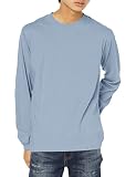 5.6oz ロングスリーブTシャツ (1.6インチリブ) 501101 アシッドブルー L