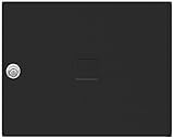 Salsbury Industries 3453BLK Replacement Door and Lock Standard MB3 Size for 4C Pedestal Mailbox with
