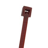 NTE Electronics 04-07501 Nylon Cable Ties Standard 50 lb. Tensile Strength 7.56 Length 0.180 Width 0