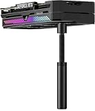 GPUサポート グラフィックボード スタンド ブラケット ビデオカード たるみ防止 ホルダー(ブラックL 74-120mm, 1個)