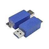 （まとめ）変換名人 変換プラグ USB3.0 A（オス）-micro（オス） USB3AA-MCA【×10セット】