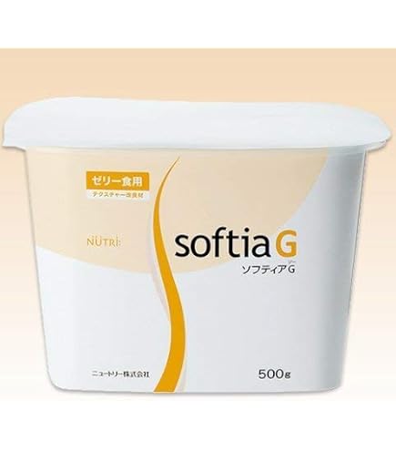 Amazon.co.jp: ニュートリー ソフティアG 500g +蓋セット とろみ調整