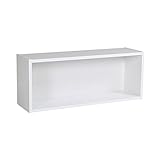 arne 壁掛け棚 ウォールラック 壁面収納 シェルフ 本棚 Mサイズ WallBoxSeven Btype単品M ホワイト