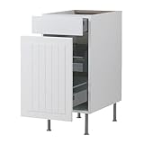 IKEA(イケア) FAKTUM ストート ホワイト 60 cm 69833377 ベースキャビネット/ 引き出し式収納/引き出し、ストート ホワイト