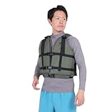 リーフツアラー(REEF TOURER) シュノーケリング スノーケル スノーケリングベスト スリム カーキ Lサイズ RA0402