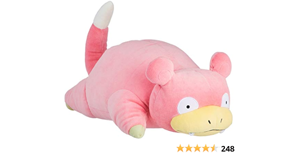 Amazon Co Jp ポケットモンスター ぬいぐるみ雑貨シリーズ もちふわクッション ヤドン 全長46cm おもちゃ