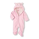 Bunnyフード付きフェイクファーBunting 6 – 9ヶ月