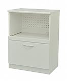 エイ・アイ・エス(AIS) 完成品 ABREAST WH レンジボード60 幅60cm ホワイト ABR-603RB WH