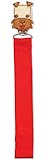 Baby Dumpling Pacifier Clip, Puppy, Red by Baby Dumpling