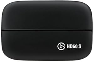 Elgato HD60 S 外付けキャプチャカード PS5、PS4/Pro、Xbox Series X/S、Xbox One X/S対応 低レイテンシー 1080p/60fps ライブ配信/録画用 OBS/Twitch/YouTube 連携 PC/M