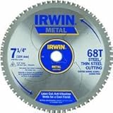 IRWIN Metal-Cutting Circular Saw Blade, 7-1/4", 68T, 4935560 [並行輸入品]