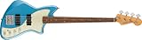 Fender エレキベース Player Plus Active Meteora Bass, Pau Ferro Fingerboard, Opal Spark ソフトケース付き フル
