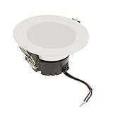 Perfk LEDダウンライト　リセドダウンライト　LED天井ライトバルブ　4タイプ２サイズ選べる - 3W-ホワイト