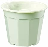 大和プラスチック 鉢・ポット 花鉢 4.5号 φ140×H115 クリーム