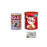 保存缶 2種2缶セット カンパン 100g + ビスコ 30枚 【防災 保存食 備蓄食 非常食 5年保存 セット アソート】 + ポケットティッシュ付