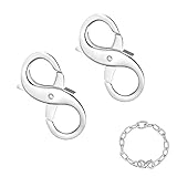 カニカン ミニ カニカン 2個入り シルバー グラスチェーン ネックレス ブレスレット アンクレット 金具 留め具 アクセサリー 手芸用品 手作り ハンドメイド DIY材料