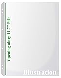 11x17 A4 Vinyl Sheet Protectors NOT Archivable - Clear (256809) [並行輸入品]