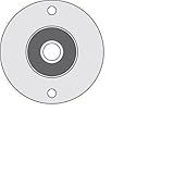 1 QTY : Somfyサイレントブロックアイドラーブラケット10 mm i.d。