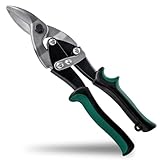 INJOYTEC 金切りはさみ 倍力型 金切バサミ 金切はさみ 金切ハサミ 万能金切ハサミ 航空スニップ 右 ギザ刃 強力ハサミ 金切ばさみ 強力万能鋏 かなきりばさみ 強力 金属 金切鋏 倍力型 なんでも切れるハサミ 万能金切鋏 板金ハサミ プラスチックカッター 金属きれるハサミ パワースニップ 万能はさみ 安全ロック付 プロ 切断工具 切断ステンレス板 銅板