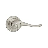 Kwikset Avalon Hall/Closet Lever in Satin Nickel [並行輸入品]