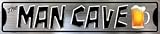 The Man CaveメタルノベルティStreet Sign st-076