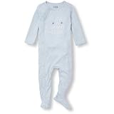 THE CHILDREN'S PLACE(ザ・チルドレンズプレイス) レイエット I love Mommey&Daddy フッテッド スリープ&プレイ クラウドレス スリープウェア 6～9ヶ月【並行輸