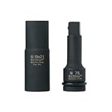 インパクトレンチ12.7角用 薄型ツインソケットセット（19mm/21mm）