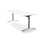 コクヨ  配送・組立・設置込    ミーティングテーブル DAYS OFFICE FLIP TOP XY-TFT188FPMCW 幅180×奥行8