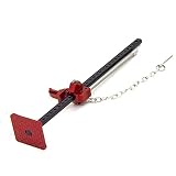 1/10 RCリフティングジャッキ用 一部互換性あり Axial Metal 調節可能 トリム ハイリフトジャッキ(レッド)