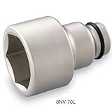 TONE(トネ) インパクト用ロングソケット差込角25.4mm 8NV-75L