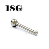最高級素材316L ノーズスタッド