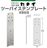 カナイ ツーバイステンプレート TSP 規格: TSP 442-9535(50枚)