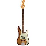 Fender エレキベース American Ultra Precision Bass®, Rosewood Fingerboard, Mocha Burst