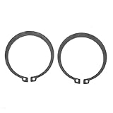 uxcell 外部サークリップ　外部サークリップシャフトファームウェア　53mm62mmインナー外径　2個