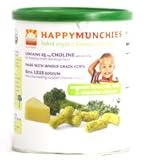 Happy Family オーガニック 幼児向け チーズ＆グレイン スナック (ブロッコリー＆ケール＆チェダーチーズ味)(1.63oz x 2個)[海外直送品]