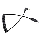 ニコン用 2.5-DC2/N3カメラシャッターリモートコード フラッシュトリガーと接続 振動を除去