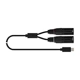 JEUME ジューム USB TYPE-C オーディオ出力ケーブル (USB CからXLR 3ピン オス L/Rへ) 2m CYXM/2.0