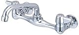 Central Brass 0048-UA1 2-Handle Wall Mount Kitchen Faucet [並行輸入品]
