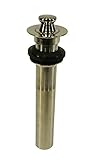 Jones Stephens P3500PB Polished Brass Lavatory Drain without Overflow [並行輸入品]
