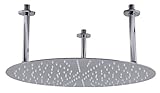 ALFI brand RAIN20R-PSS Round Ultra Thin Rain Shower Head, 20-Inch, Polished Stainless Steel [並行輸入品]