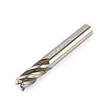 4刃超硬エンドミル フライスシャンク　 加工用カッター　鋼製　トレート 10mm　（切削可能材料　炭素鋼、工具鋼、合金鋼、鋳鉄、アルミ合金、銅合金）
