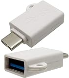 オーディオファン usb-type-c変換 USB-C変換アダプタ OTG ホワイト 2個