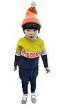 (チェリーレッド) CherryRed 子供用 男の子 ジュニア キッズ ファション スウェット スエット ルームウェア パーカー スポーツ カーディガン 上下セット 二点セット 可愛い イエロー 1