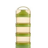 Baby Snack Container - Stackable Formula Dispenser and Snack Container (BPA Free) (green) by goodbuy