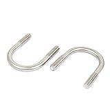 45ミリメートルのパイプ径M10ラウンドベンドU-ボルト留め具2個