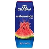 Amazon Chabaa100 ジュース ウォーターメロン 36本 Chabaa 野菜ジュース フルーツジュース 通販